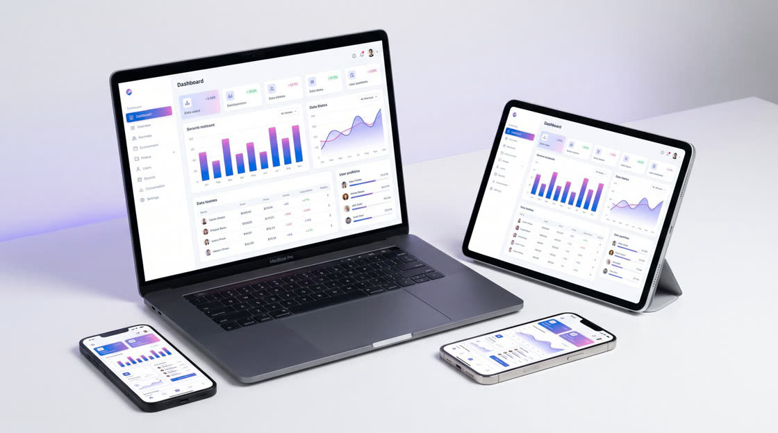 Litiqo across desktop, tablet and mobile